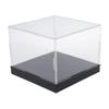 Clear Acrylic Display Box Dustproof Figures Toy Model Case 10x25x15cm Transparent