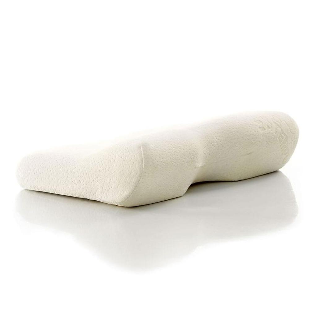 TEMPUR Ergo Plus Yellow Concave 3D Shape Fits the Thick Sides Allow for Smooth Sideways Can Be Used Lying On Your Back or Height Straight Stiff