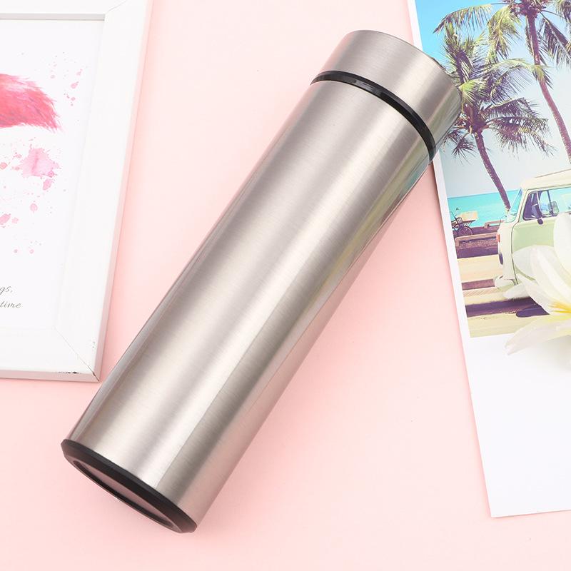 Классическая деловая прямая чашка Вакуумная чашка из нержавеющей стали 304 Автомобильный офисный подарок