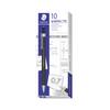 Staedtler Механический шестигранный карандаш-ластик Graphite 778 с мягким концом, вращающийся, стержень, мельница, (0.7mm)