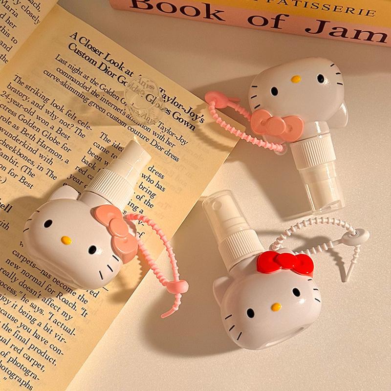 Кавайи Аниме Sanrio 50 мл Распылитель Куроми Синнаморолл Моя Мелоди Студенческий Дорожный Портативный Косметика Парфюм Алкоголь Нажимная Бутылка