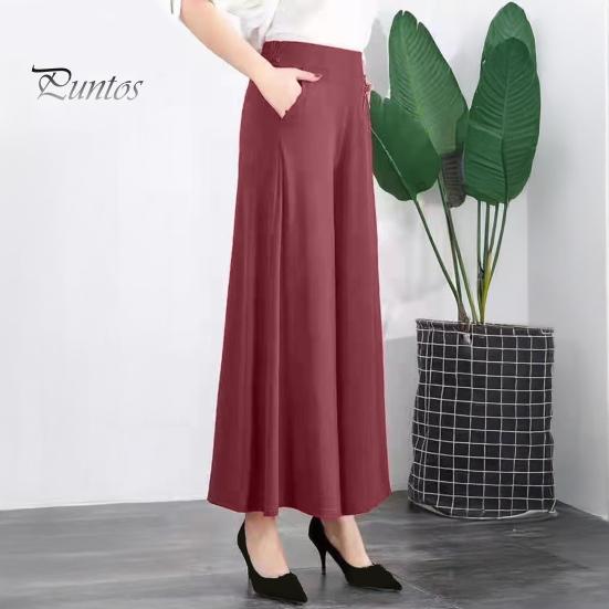 Женские брюки-костюмы, эластичные, с высокой талией, широкие, длинные брюки с карманами, однотонные, повседневные брюки для повседневной носки