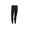 Solid Mid-Waist Sports Fitness Pants Men Bottoms Black HM8444