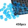 MOC Transparent Bulk Bricks 1x1 2x4 1x4 Clear Building Block Wall Panels and Baseplates