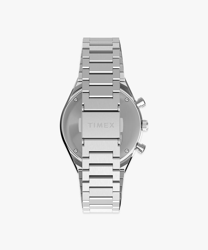 Taimaegseu Q Timex Chronograph Subdial Metal Watch 40Mm