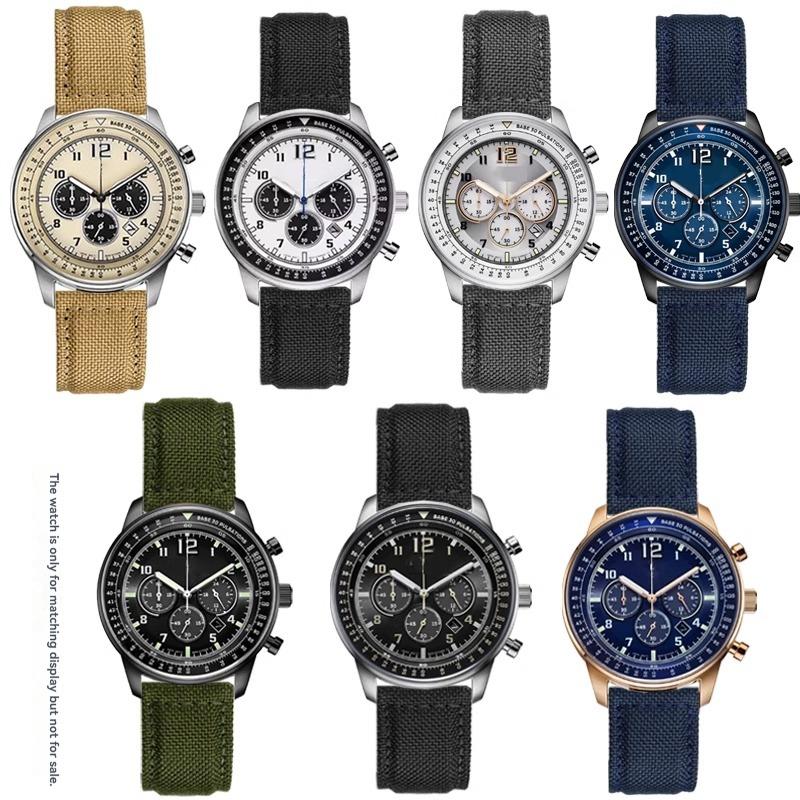Для Citizen FF Series Pilot CA4500/4503/4505 Нейлоновый холщовый ремешок для часов IWC Mark 18 Ремешок Hamilton Kaki Field 20 мм 21 мм 22 мм