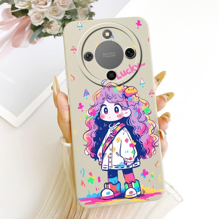 Чехол для Honor X9d Magic8 Lite Милый Модный Мультяшный Чехол Мягкий ТПУ Чехол для Телефона Для Honor Magic 8 Lite X 70 HonorX9d HonorX70 Сумки