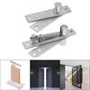 360-degree Rotating Door Pivot Hinge System Heavy Duty Door Shaft Hidden Axis Closet