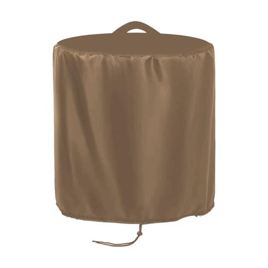 Oxford Cloth Firepit Cover Heavy Duty Waterproof UV Resistant Dust Rain Snow Leaf Protection Outdoor