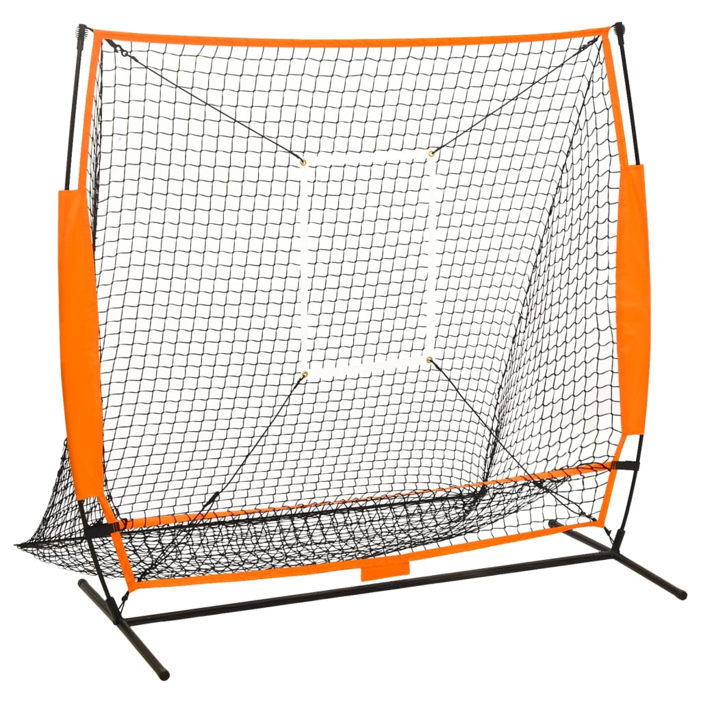 Multisport Practice Net for Baseball Black 174 x 76 x 158.5 cm