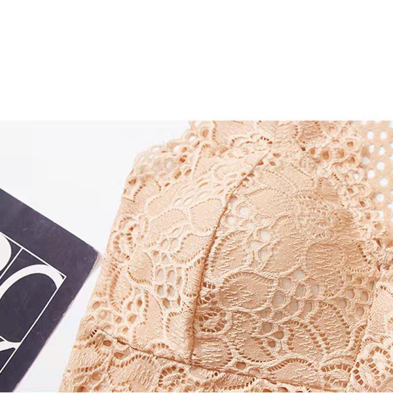 Sexy Lace No Steel Ring Sleep Underwear Female Beauty Back Tube Top Anti-glare Comfortable Breathable Sports Bar Underwear Vest Fitness Top