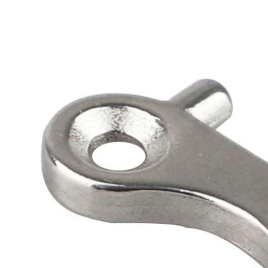 1 пара ключей для крышки топливного бака яхты, сменный ключ для крышки топливного бака для морской лодки, нержавеющая сталь, ключ для заливки палубного бачка