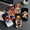 Чехол для телефона Samsung Galaxy S22 S21 S20 FE Ultra Plus A07 A17 A15 A16 A25 A57 A37 Case One Pieces Luffy Roronoa Zoro Nami