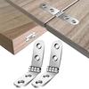 2 pieces of 180 degree foldable hinge flip screw hinge sewing machine cabinet door hinge furniture