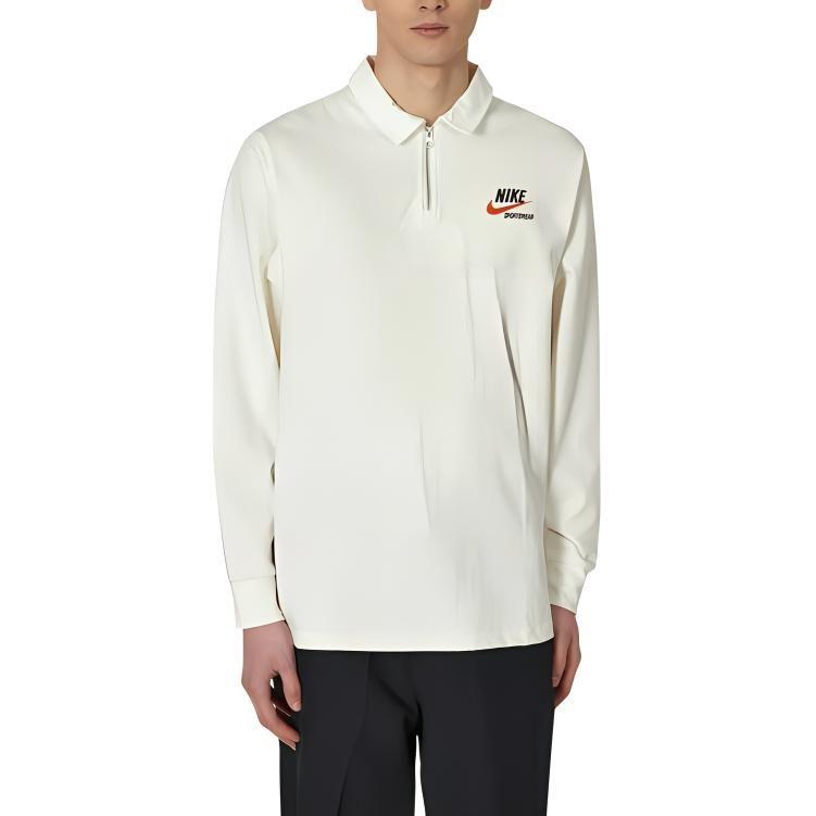 Nike Sweatshirts Unisex White Lapel Moderate Other DX6753-133