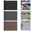 3/5/6M Sun Shading Sails Waterproof Balcony Privacy Screen Cloth Balcony Shade Cloth  Fence Patio