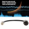Адаптер-конвертер RCA Female to XLR Male длиной 30 см из бескислородной меди