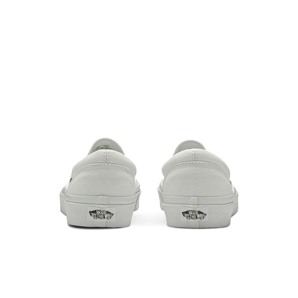 Vans Classic Slip- 'White Canvas' (Unisex) White Canvas Shoes VN000EYEW00