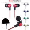 Running Headphones Stereo Earphones Sport 3.5mm In Ear Stereo Headphones Earphone For Smartphone