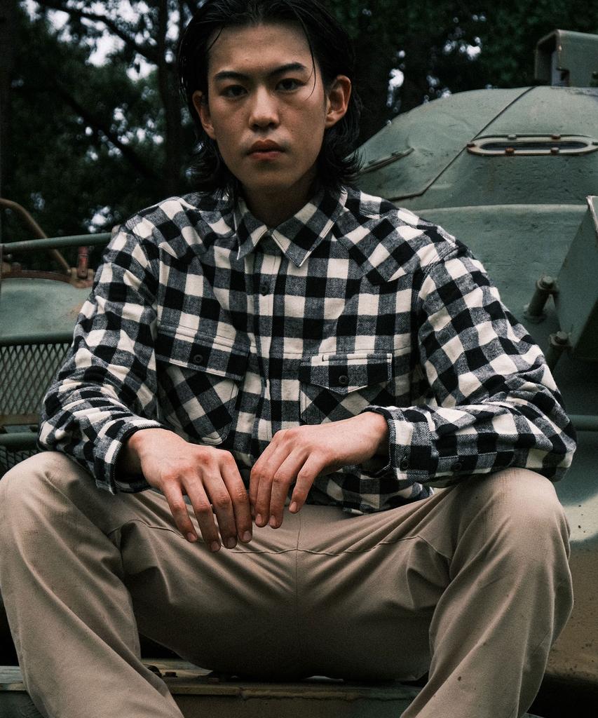 VDR Ccc Flannel Shirts [Buffalo Ivory]