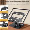 Adjustable Rotating Tablet & Laptop Stand with Cooling Fan & Hollow Design