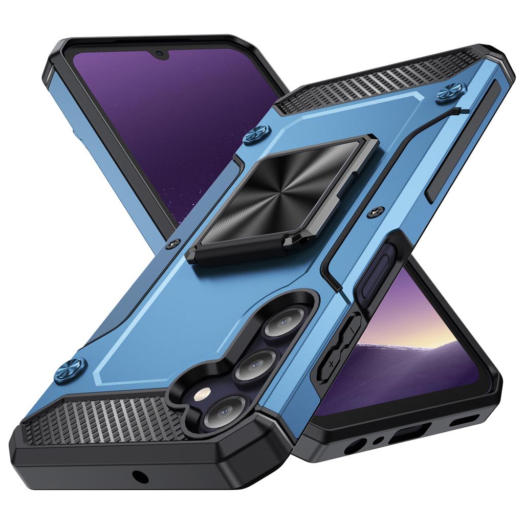 For Samsung Galaxy A05s 4G Kickstand Case Anti-Scratch PC+TPU Phone Cover