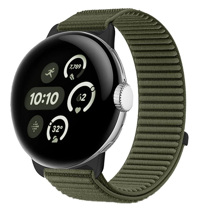 Нейлоновый петлевой ремешок для Google Pixel Watch 4 41 мм/45 мм Спортивный Удобный Волнистый Браслет Ремешок для Google Pixel Watch 4/3/2 Ремень