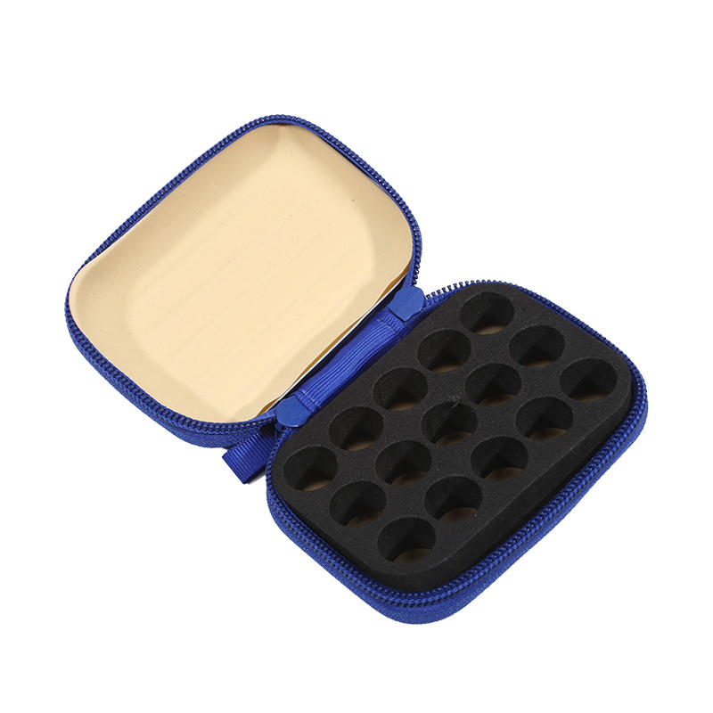 Сумка-органайзер для флаконов с эфирными маслами на 15 ячеек - герметичный подвесной чехол для ароматерапии, путешествий и хранения образцов, портативный ящик для хранения эфирных масел