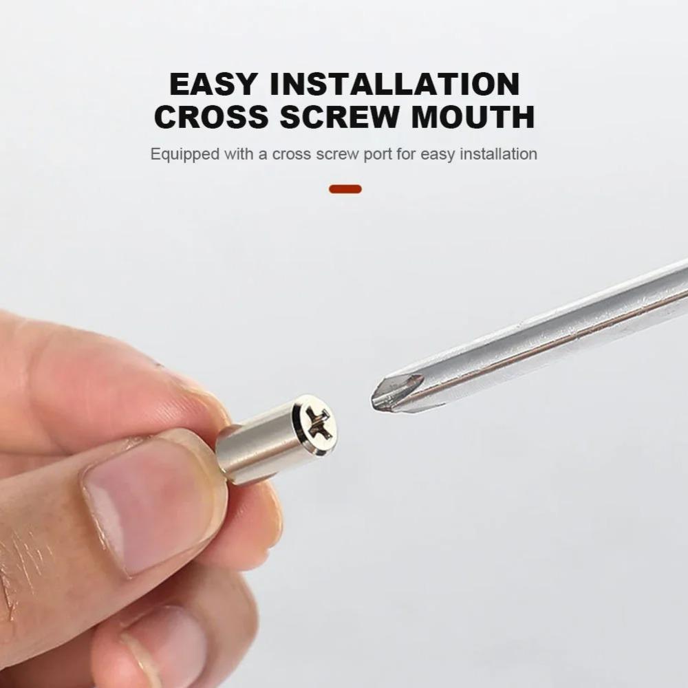 100 шт. саморезы со встроенными винтами, держатель пластины, винты для полки, колышки с нескользящей крышкой, опора для полки шкафа, фиксированные штифты кронштейна