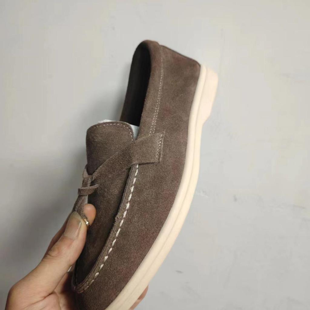 Женские мокасины из натуральной кожи 2023 года: Удобная мягкая подошва, универсальная повседневная обувь