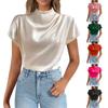 Женский модный повседневный -цветной топ