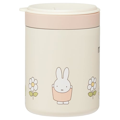 Skater Insulated Stainless Steel Mug with Inner Cup, Vacuum Insulated, Double-Walled, Miffy Design, 320ml/330ml, STMG4NI