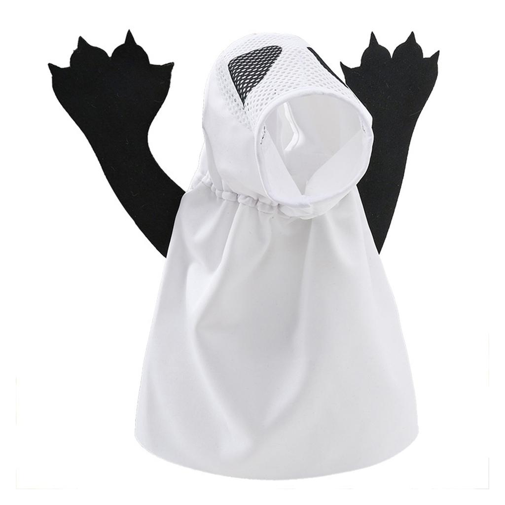 Одежда для собак-призраков на Хэллоуин для домашних животных, кошек и собак, одежда для вечеринок, наряды для собак, праздничный фотонаряд, костюм для ролевых игр, костюм для домашних животных