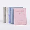 New Marble Pattern PU Leather Passport Holder Multi-functional Passport Case Travel Passport Protection Cover Card Case Wallet
