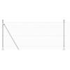 Welded Wire Fence with Concrete Foundation 10 x 0.8 m (W x H)
