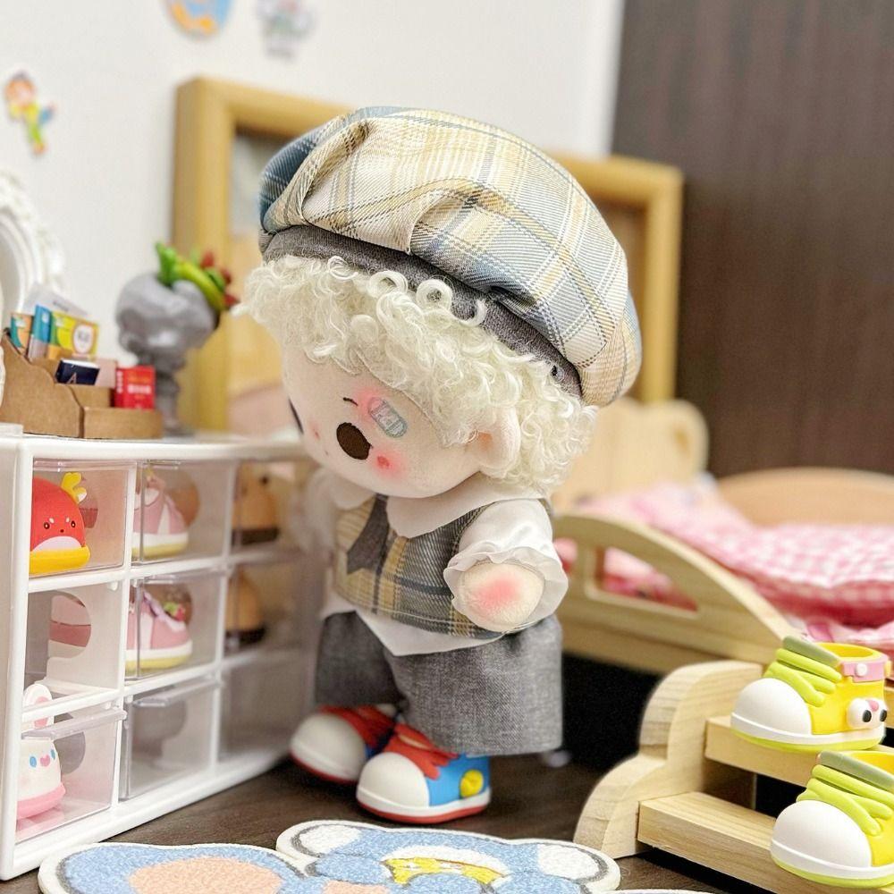 Красивый костюм Хлопковая кукла Наряд Рубашка Брюки Плюшевая кукла Одежда Кукольные аксессуары