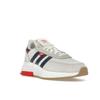 Adidas Retropy F2 White Dark Blue Unisex Sneakers Cream Cloud-White Off-White GW9354