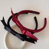 Non-Slip Balletcore Hair Band Thin Women Hairband Fashion Bow Headband  Makeup