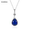 Женское ожерелье Lindon, кулон из медного сплава, циркон, модный подарок