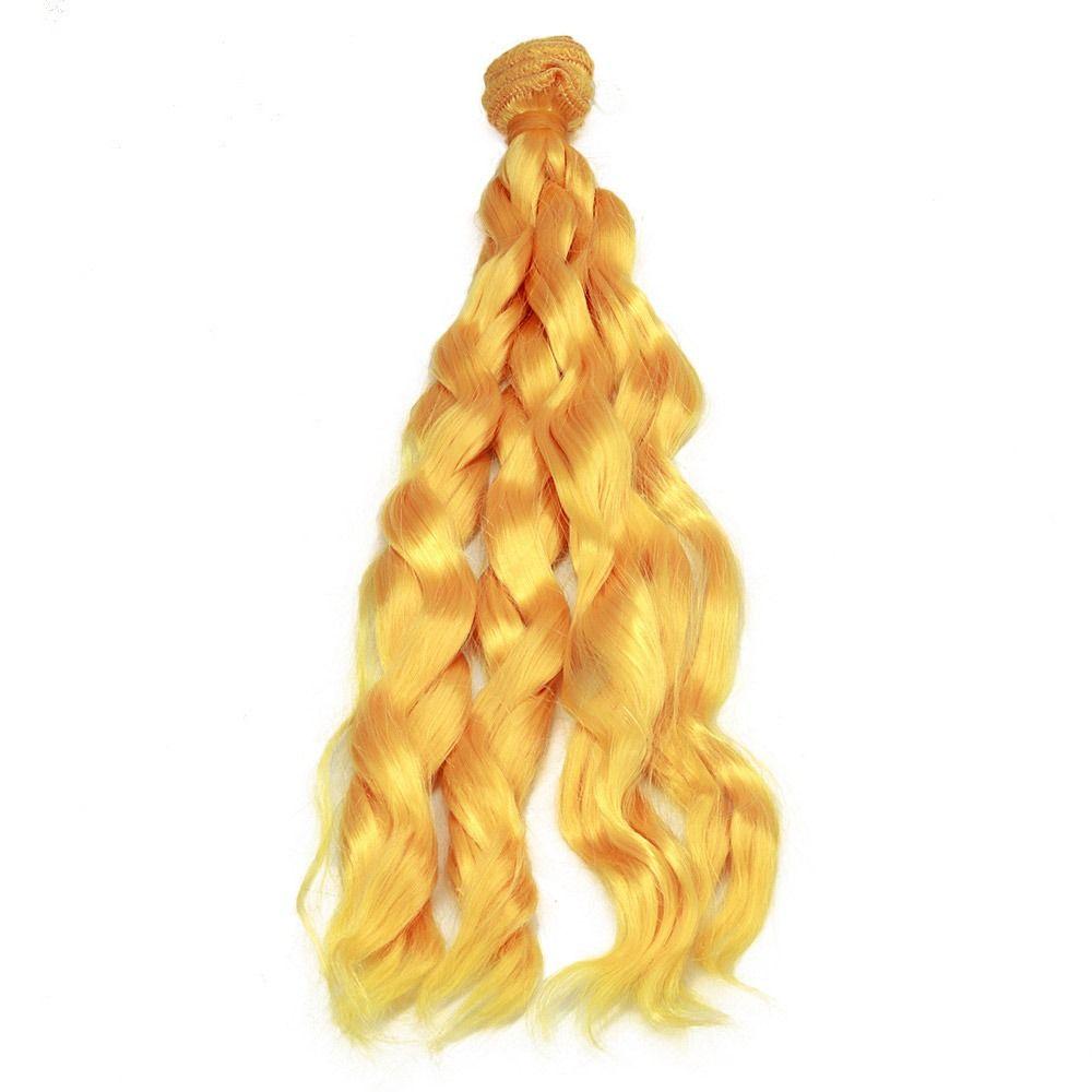 1PC Hot Synthetic Fiber 20cm Doll Wigs Wig Hair Long Straight DIY Dolls Accessories