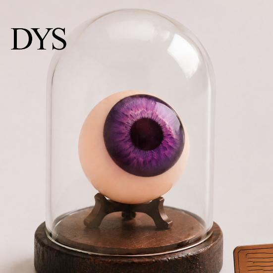 Модель имитации глазного яблока, реалистичная фигурка, 3D-скульптура жуткого глаза из смолы, Искусство для витрины, Страшное готическое украшение для Хэллоуина