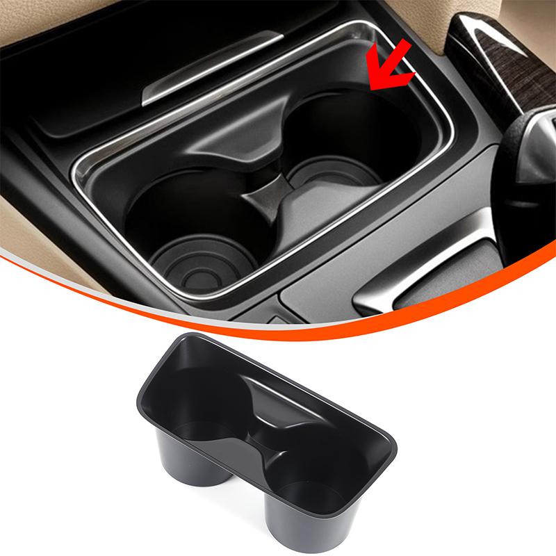 Suetlcoity For BMW 3 4 Series M3 M4 F30 F31 F34 F35 F80 F32 F33 Car Center Console Drink Water Cup Holder Cover Car Accessories