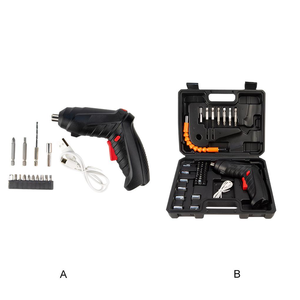 Portable Power Tool For Quick And Easy Screwdriving Electric Screwdriver Rechargeable LED Light