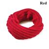 Fashion Winter Long Shawl Knitting Wool Scarf Neck Cowl Collar Infinity Circle Cable