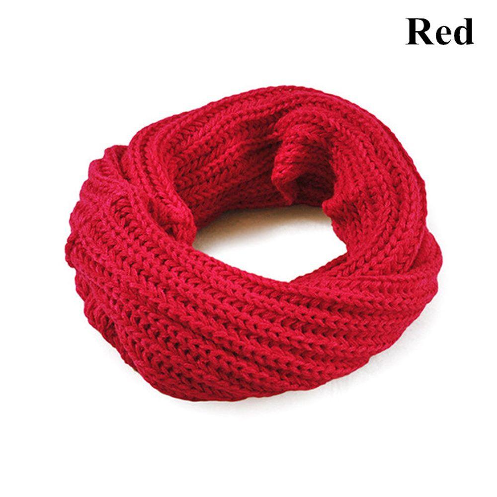 Fashion Winter Long Shawl Knitting Wool Scarf Neck Cowl Collar Infinity Circle Cable