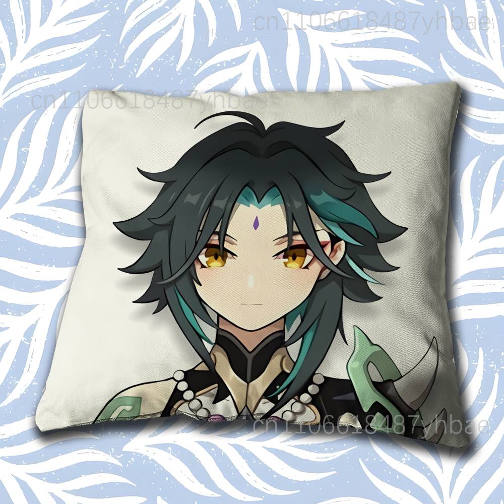 G-Genshin Impact Xiao Pillowcases Cute Funny Pillow Case For Wedding Party Home Decor Comfy Pillow Cover