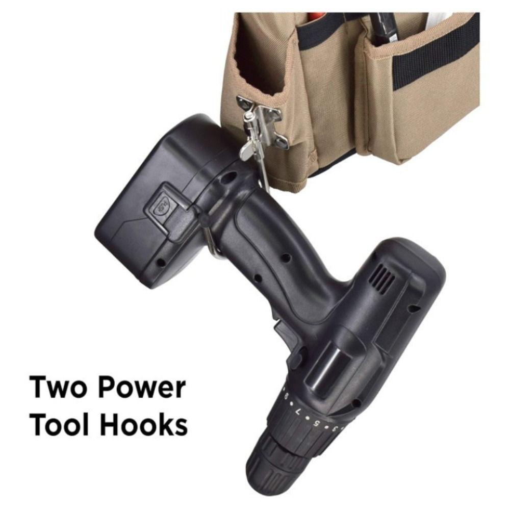 Multi-Pocket Design Professional Tool Belt Adjustable Belt Portable Storage Portable Storage Bag Garden Pruning Tool