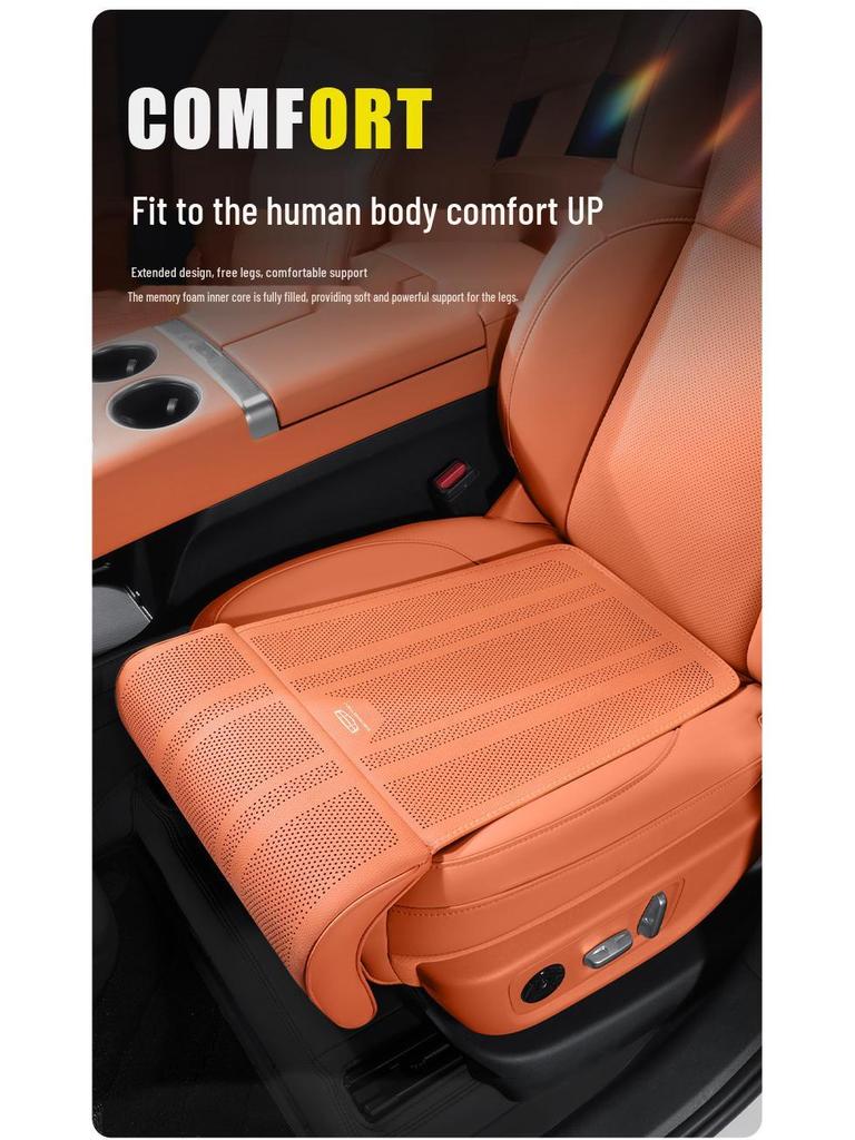 Enhanced Seat Cushion with Extended Leg Rest for Geometry A/C/E Firefly G6/M6 Drivers/Passengers