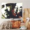 Музыкальная гобеленовая ткань GGodsmack Индивидуальные гобелены различных стилей Настенные украшения Печать фотографий знаменитостей Настенные украшения