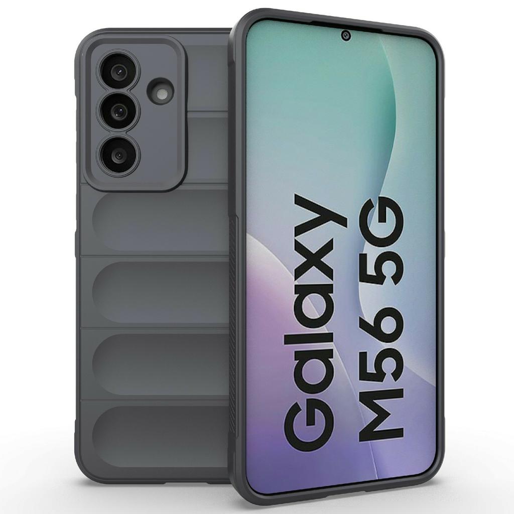 For Samsung Galaxy M56 5G Case Anti-Drop Soft TPU Rugged Phone Back Cover